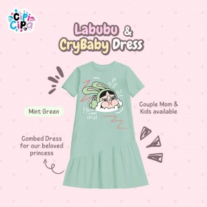 PO LABUBU & CRYBABY DRESS BY CIPI CIPA