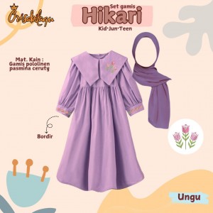 PO SET GAMIS HIKARI KIDS BY ORISABILAQU