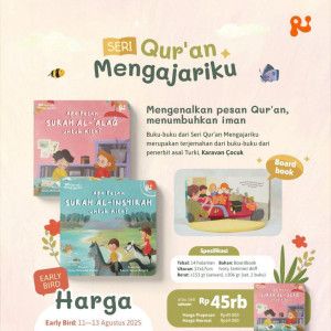 PO BUKU SERI QURAN MENGAJARIKU - SQM Early Bird (11-13 Agustus)