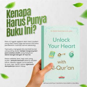 PO BUKU UNLOCK YOUR HEART WITH AL-QUR'AN