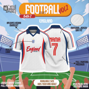FOOTBALL SERIES CUSTOM NAMA DAN NO PUNGGUNG (KIDS) BY VITTO EXPLORE