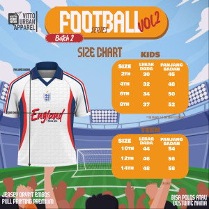 FOOTBALL SERIES CUSTOM NAMA DAN NO PUNGGUNG (KIDS) BY VITTO EXPLORE
