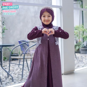 FAST PO ZUNAIRA GAMIS SET KHIMAR