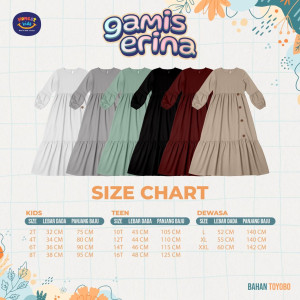 PO GAMIS ERINA BY HONES KIDS