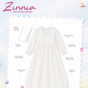 PO ZINNIA GAMIS SET HIJAB BY UPRIGHT