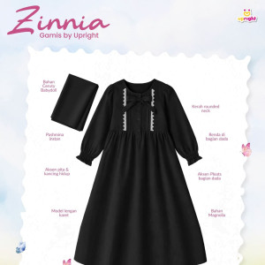PO ZINNIA GAMIS SET HIJAB BY UPRIGHT