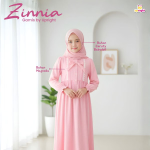 PO ZINNIA GAMIS SET HIJAB BY UPRIGHT