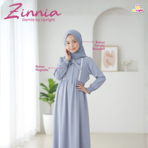 PO ZINNIA GAMIS SET HIJAB BY UPRIGHT