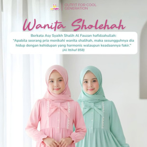 PO ZINNIA GAMIS SET HIJAB BY UPRIGHT