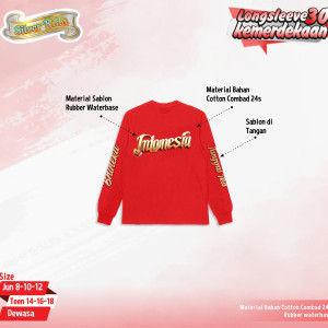 PO SILVER KIDS LONG SLEEVE 30 KEMERDEKAAN