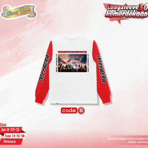 PO SILVER KIDS LONG SLEEVE 30 KEMERDEKAAN