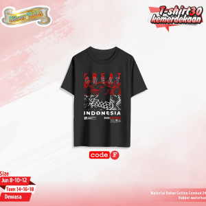 PO SILVER KIDS T-SHIRT 30 KEMERDEKAAN