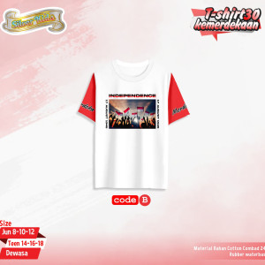 PO SILVER KIDS T-SHIRT 30 KEMERDEKAAN