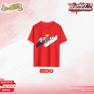 PO SILVER KIDS T-SHIRT 30 KEMERDEKAAN