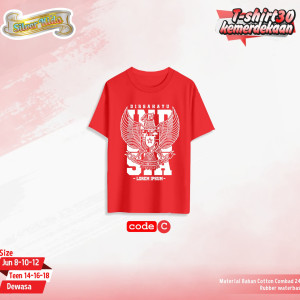 PO SILVER KIDS T-SHIRT 30 KEMERDEKAAN
