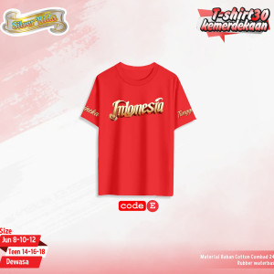 PO SILVER KIDS T-SHIRT 30 KEMERDEKAAN
