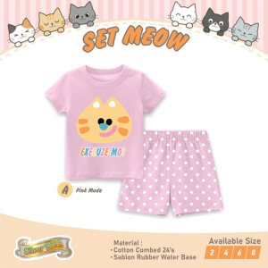 PO SET MEOW BY SILVER KIDS