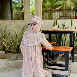 FAST PO NAURA MOM & KIDS LONG DRESS