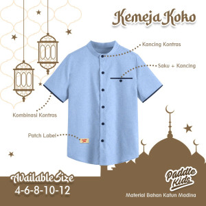 READY KEMEJA KOKO BY PADDLEKIDS