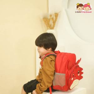 PO BACK PACK 3D KARAKTER BY LITTLE KING QUEEN
