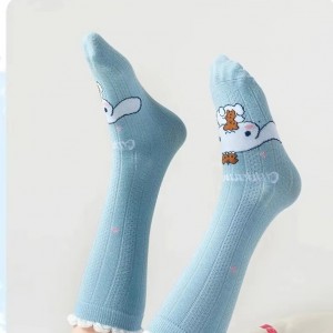 FAST PO MARU COTTON CALF SOCKS - CINNAMOROLL SERIES