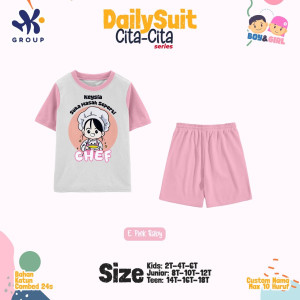 PO DAILY SUIT SET CUSTOM NAMA CITA-CITA SERIES HK GRUP