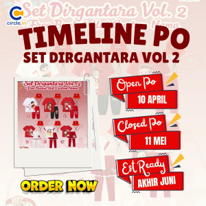 PO SET DIRGANTARA FREE BUCKET HAT CUSTOME NAME VOL 2 BY CIRCLE.IN