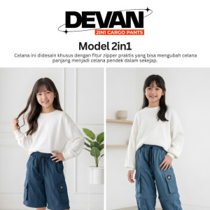PO DEVAN 2IN1 CARGO PANTS BY UPRIGHT