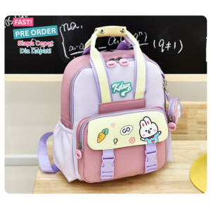 FAST PO BUNNY AND SPACE BACKPACK