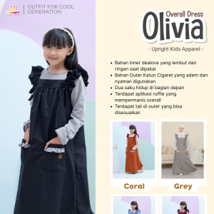 PO OLIVIA OVERALL DRESS BY UPRIGHT