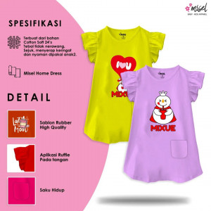MISEL HOME DRESS RUFFLE