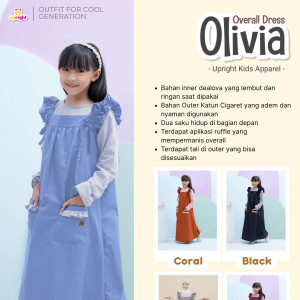 PO OLIVIA OVERALL DRESS BY UPRIGHT