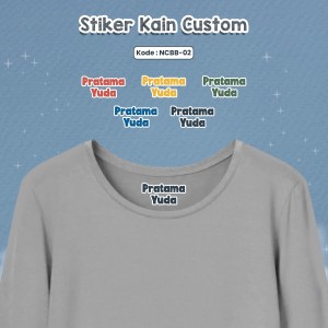 PO STIKER KAIN CUSTOM NAMA PANGGILAN MGL