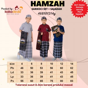SETELAN KOKO SARUNG HAMZAH BY KAKADEDE