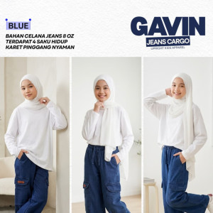 PO GAVIN JEANS CARGO BY UPRIGHT