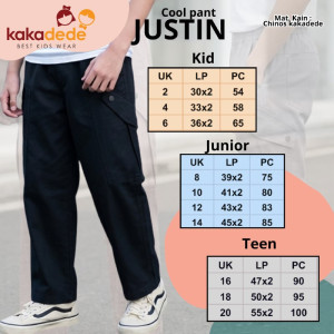 PO COOL PANTS JUSTIN BY KAKADEDE