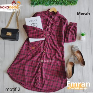 EMRAN TUNIK FLANEL MOTIF 2