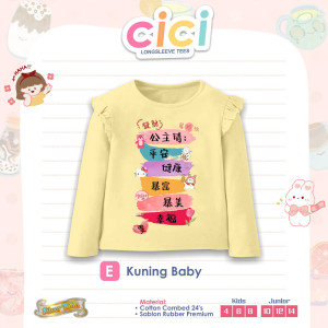 PO CICI LONGSLEEVE TEES BY SILVER KIDS