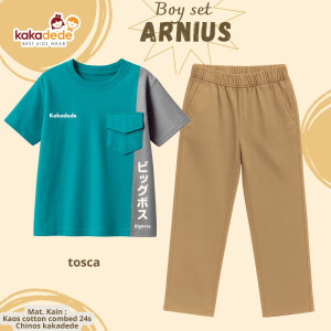 PO BOY SET ARNIUS (KIDS) BY KAKADEDE