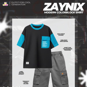 PO ZAYNIX MODERN COLORBLOCK ONESET BY UPRIGHT
