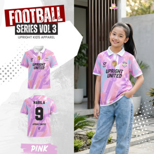 PO FOOTBALL SERIES TSHIRT VOL 3 CUSTOM NAME DAN NO PUNGGUNG BY UPRIGHT