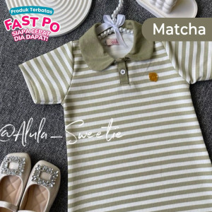FAST PO CHLOE STRIPE DRESS