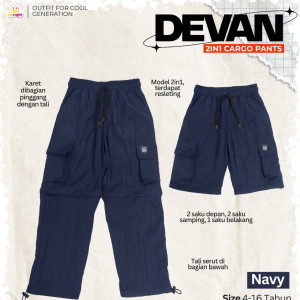 PO DEVAN 2IN1 CARGO PANTS BY UPRIGHT