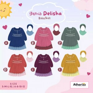 GAMIS DELISHA BY ATHARIZZ