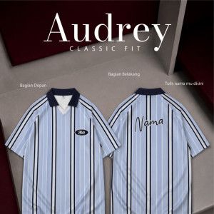 PO TSHIRT JERSEY AUDREY SPORTY CUSTOM NAMA BY MASTER KIDDOS