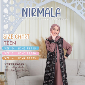 READY STOK GAMIS NIRMALA BY AYURA FASHION