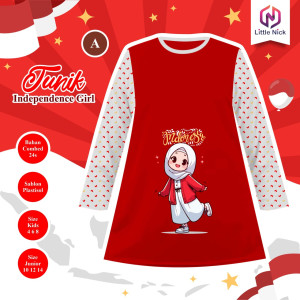 PO TUNIK INDEPENDENCE GIRL BY LITTLE NICK