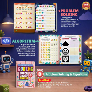 PO AKTIVITAS CODING SUPER LENGKAP ANAK SD JILID 2