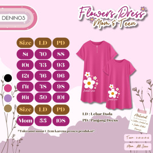 PO FLOWER DRESS BY DENINOS