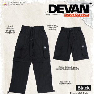 PO DEVAN 2IN1 CARGO PANTS BY UPRIGHT